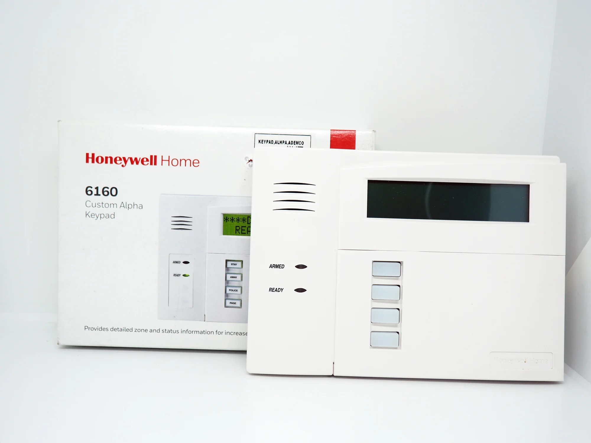 Honeywell 6160 Custom Alpha Security Keypad - Gambar 2